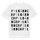 Pilgården ordlek t-shirt