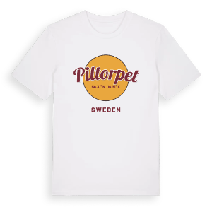 Piltorpet cirkel t-shirt – ekologisk bomull t-shirt från Pinshirt