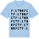 Blue Soul t-shirt med Piltorpet ordlek t-shirt