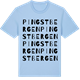 Blue Soul t-shirt med Pingstbergen ordlek t-shirt