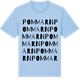 Blue Soul t-shirt med Pommarn ordlek t-shirt