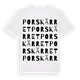 Porskärret ordlek t-shirt