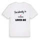 Någon i Postegården älskar mig t-shirt