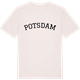Vintage White t-shirt med Potsdam böjd t-shirt