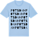 Blue Soul t-shirt med Potsdam ordlek t-shirt