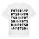 Potsdam ordlek t-shirt