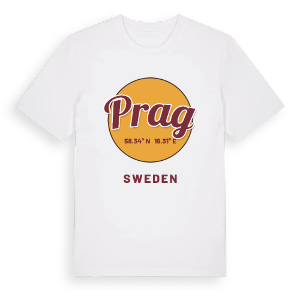 Prag cirkel t-shirt – ekologisk bomull t-shirt från Pinshirt