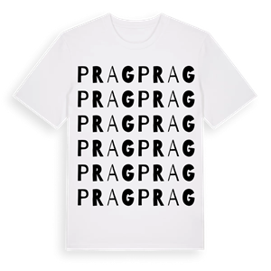 Prag ordlek t-shirt – ekologisk bomull t-shirt från Pinshirt