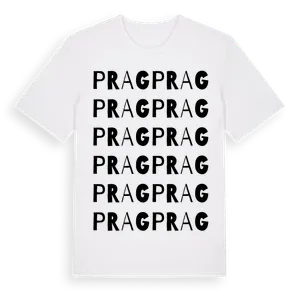 Prag ordlek t-shirt – ekologisk bomull t-shirt från Pinshirt