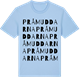 Blue Soul t-shirt med Pråmuddarna ordlek t-shirt