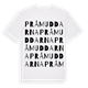 Pråmuddarna ordlek t-shirt