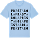 Blue Soul t-shirt med Prästabola ordlek t-shirt
