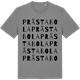 Mid Heather Gray t-shirt med Prästabola ordlek t-shirt