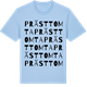 Blue Soul t-shirt med Prästtomta ordlek t-shirt