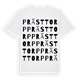 Prästtorp ordlek t-shirt
