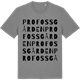 Mid Heather Gray t-shirt med Profossgården ordlek t-shirt
