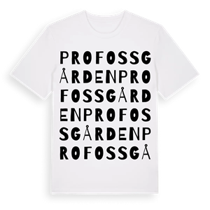 Profossgården ordlek t-shirt – ekologisk bomull t-shirt från Pinshirt
