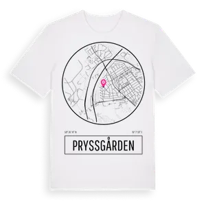 Pryssgården t-shirt – ekologisk bomull t-shirt från Pinshirt