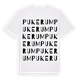 Pukerum ordlek t-shirt