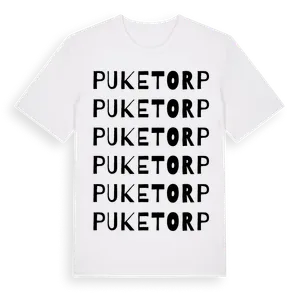 Puketorp ordlek t-shirt – ekologisk bomull t-shirt från Pinshirt
