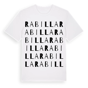 Rabilla ordlek t-shirt – ekologisk bomull t-shirt från Pinshirt