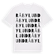 Råbylund ordlek t-shirt