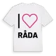 Jag älskar Råda t-shirt stort tryck