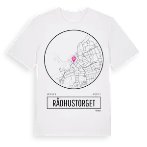 Rådhustorget t-shirt – ekologisk bomull t-shirt från Pinshirt