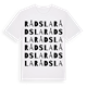 Rådsla ordlek t-shirt