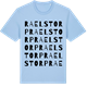Blue Soul t-shirt med Raelstorp ordlek t-shirt