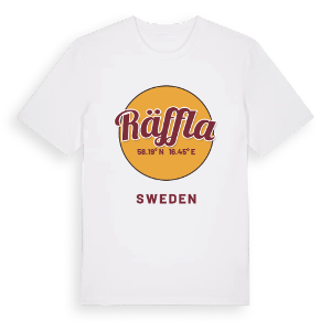 Räffla cirkel t-shirt – ekologisk bomull t-shirt från Pinshirt