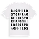 Ragnhildstorp ordlek t-shirt