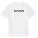 White t-shirt med Rambodal i Sverige t-shirt