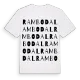 Rambodal ordlek t-shirt