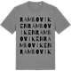 Mid Heather Gray t-shirt med Ramboviken ordlek t-shirt