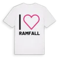 Jag älskar Ramfall t-shirt stort tryck