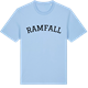 Blue Soul t-shirt med Ramfall böjd t-shirt