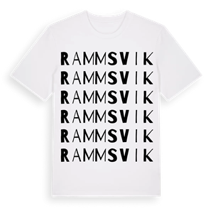 Rammsvik ordlek t-shirt – ekologisk bomull t-shirt från Pinshirt