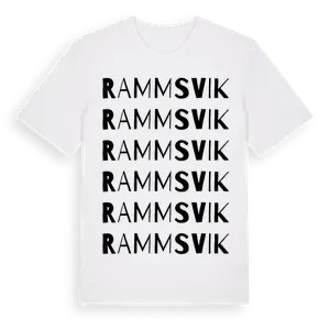 Rammsvik ordlek t-shirt – ekologisk bomull t-shirt från Pinshirt