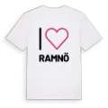 Jag älskar Ramnö t-shirt stort tryck