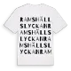 Ramshällslyckan ordlek t-shirt