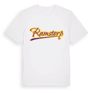 Ramstorp baseball t-shirt – ekologisk bomull t-shirt från Pinshirt