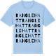 Blue Soul t-shirt med Rangle hatt ordlek t-shirt