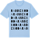 Blue Soul t-shirt med Ranneboda ordlek t-shirt