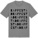 Mid Heather Gray t-shirt med Rappestad ordlek t-shirt