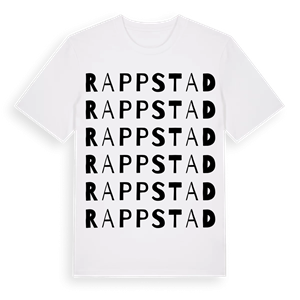 Rappstad ordlek t-shirt – ekologisk bomull t-shirt från Pinshirt