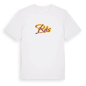 Rås baseball t-shirt – ekologisk bomull t-shirt från Pinshirt