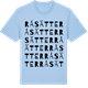 Blue Soul t-shirt med Råsätter ordlek t-shirt