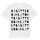 Råsätter gamla tomt ordlek t-shirt
