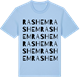 Blue Soul t-shirt med Rashem ordlek t-shirt
